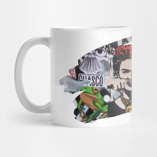 Frida Graffiti Splash Art Print 1 Mug